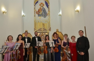Концерт духовної музики у храмі святих Кирила і Методія.